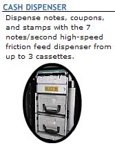 Tranax ATM outdoor cash dispenser