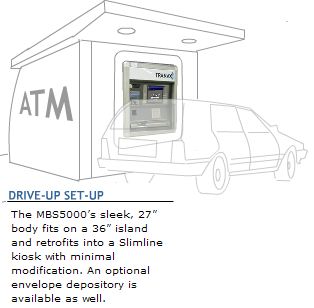 MBS 5000 drive-up ATM